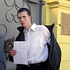 The letter to the Russian president was handed at the Russian embassy in Belarus on the Day of Solidarity of the Russian and Belarusian Nations, on 2 April. [Press for large view]