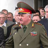 Belarus Defense Minister Leonid Maltsev [Press for large view]
