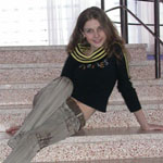 Кузьмицкая Анастасия, участница конкурса «Королева Весна-2004» [Нажмите для увеличения]