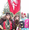 Participants of the festival Novogrudok Castle [Press for large view]