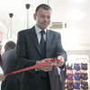 Dmitry Dichkovsky, General Director of the joint venture Milavitsa, started the opening ceremony. [Press for large view]